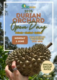 Durian Garden：用 560 英亩真实资产打造全球首个“消费驱动型 RWA 品牌”